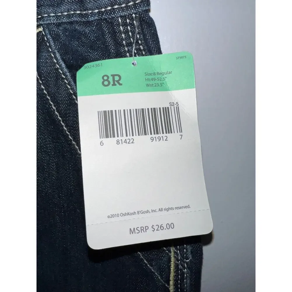 NWT OshKosh B’Gosh Carpenter Shorts 8R